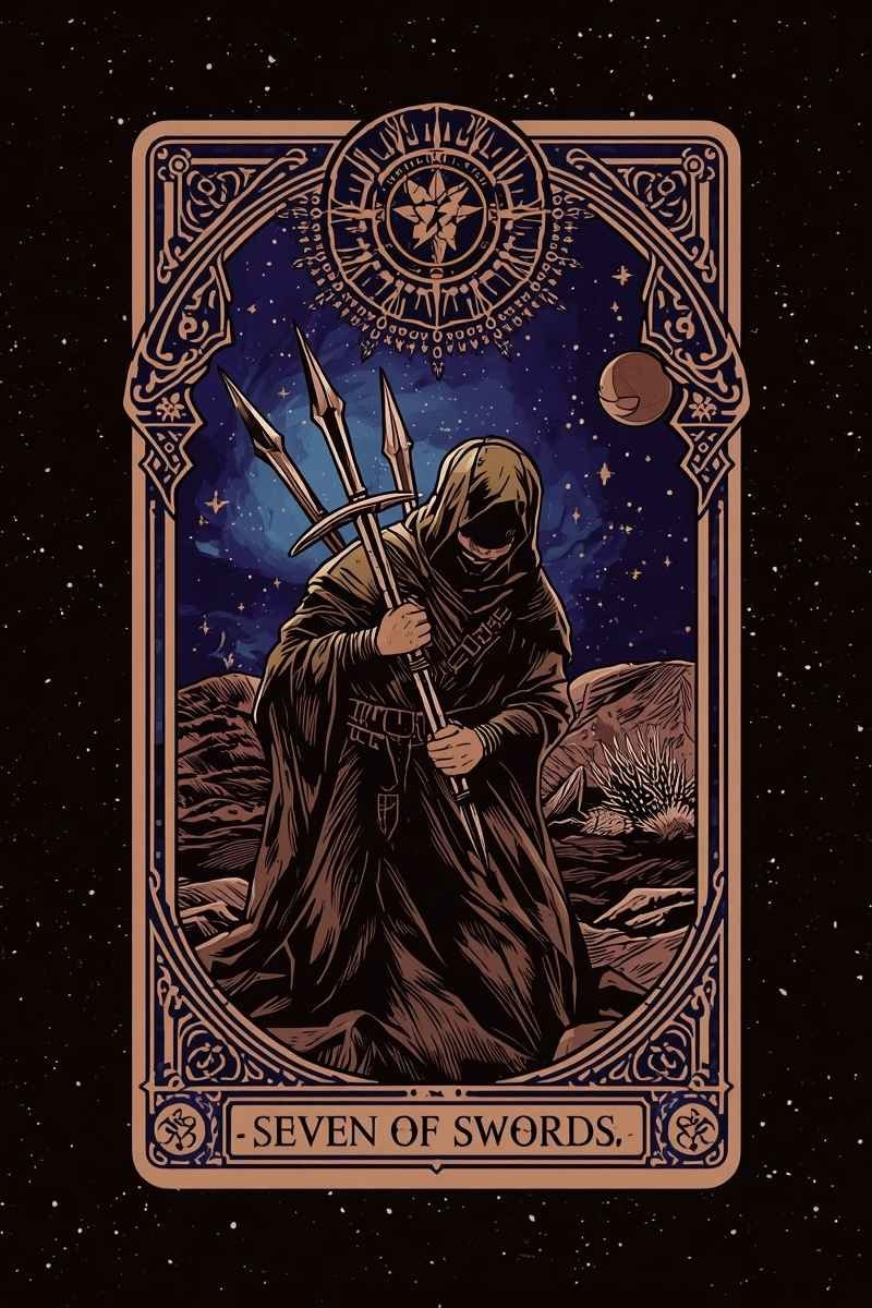 Nine of Swords Tarot card meaning — worry, anxiety, guilt, perspective and emotional relief