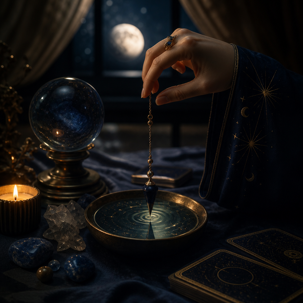High Priestess Tarot symbolism with moon, veil, water, pillars, and a scroll representing hidden knowledge